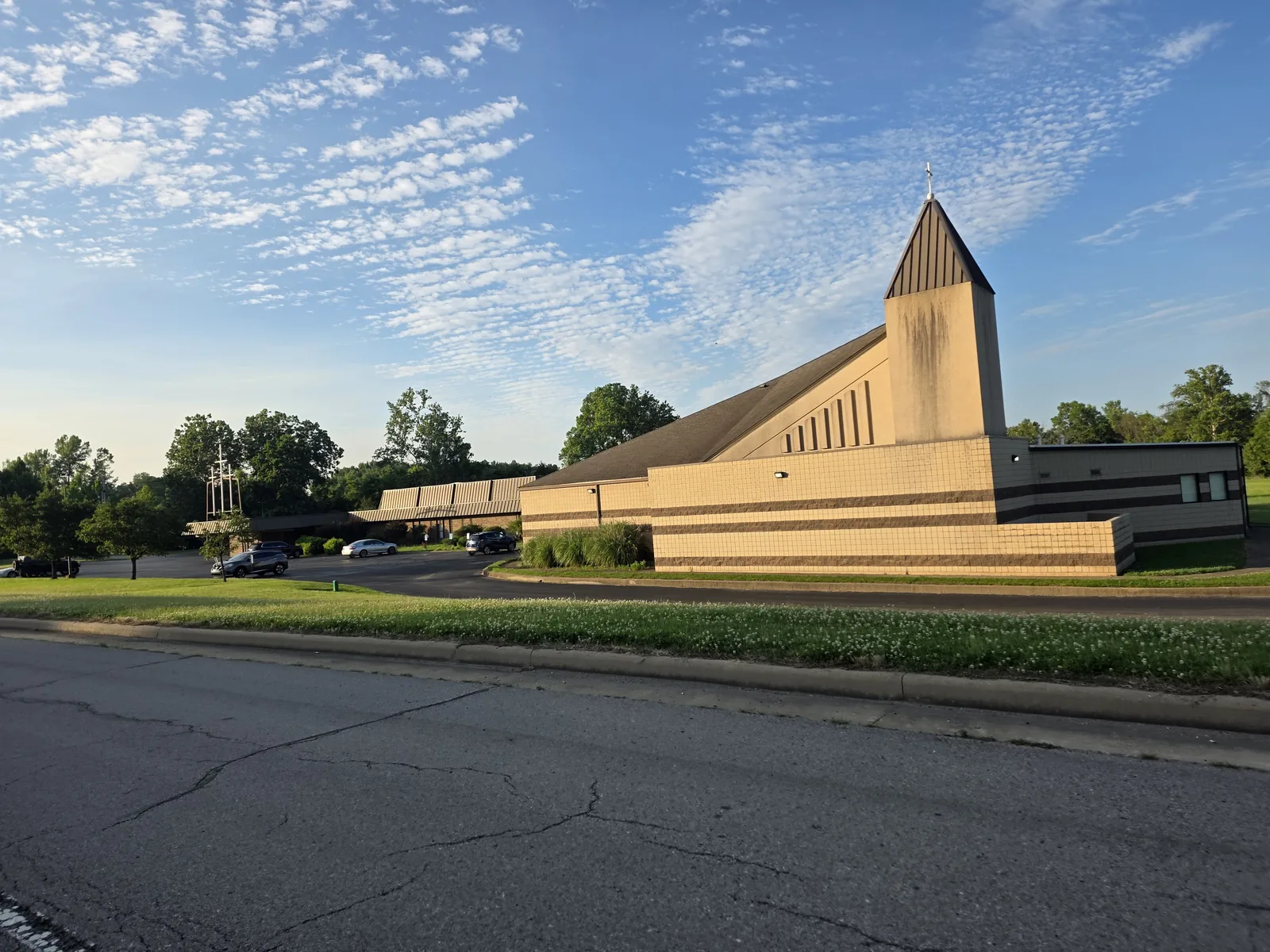 The church from State Route 66