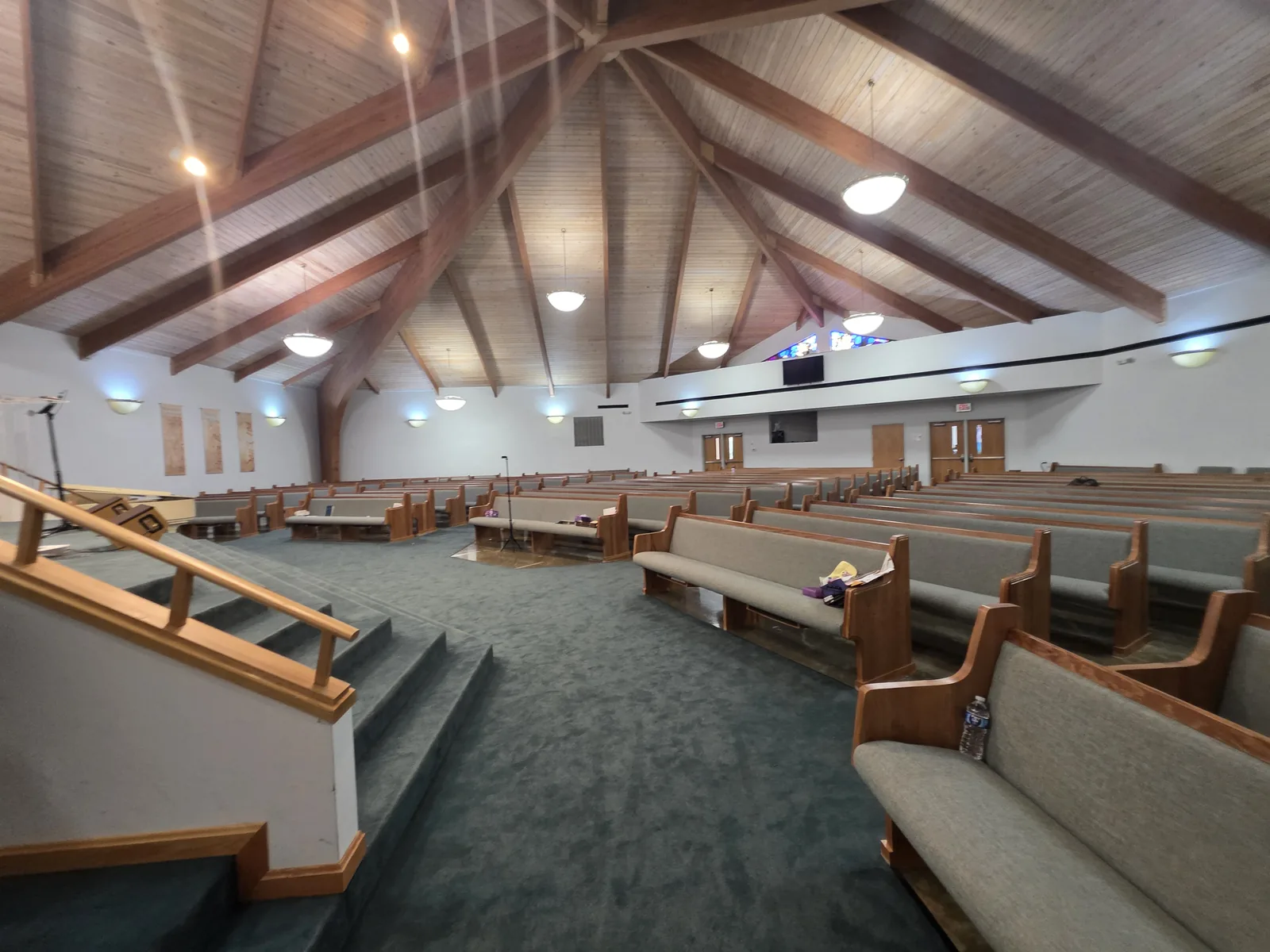 The sanctuary from the platform